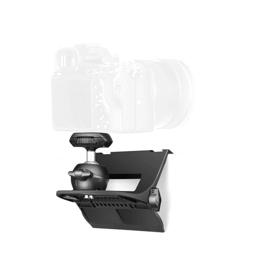 RAUBAY Monitor Top Camera Mount Clamp, Hanging Webcam Stand with 1/4