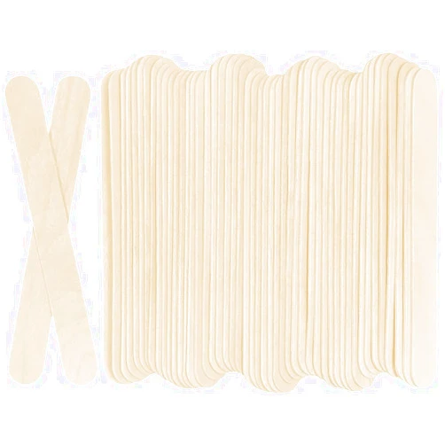 KTOJOY 100Pcs Jumbo Wooden Craft Sticks Popsicle Stick 6” Long x 3/4”Wide Treat Ice Pop for DIY Crafts，Home Art Projects, Classroom Supplies