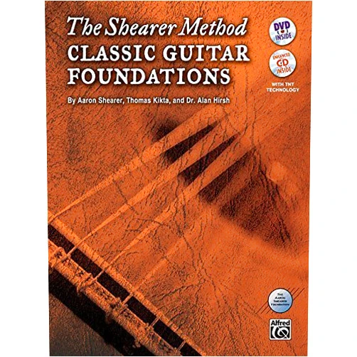 By Aaron Shearer (Author) The Shearer Method: Classic Guitar Foundations (Book & DVD) by Shearer, Aaron, Kikta, Thomas, Hirsh, Alan (2012) Spiral-bound