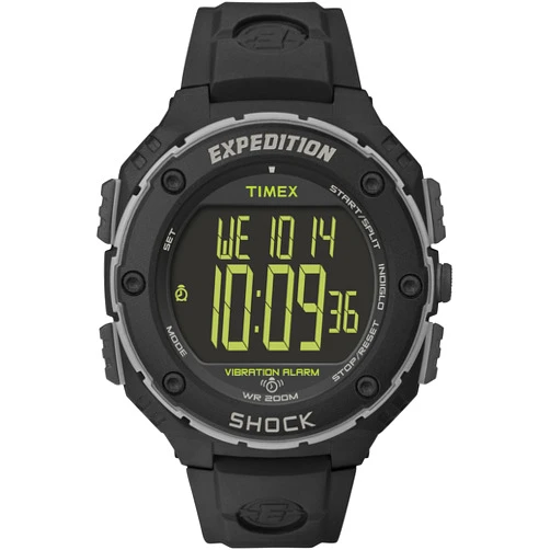 Timex Men's Expedition Shock XL Vibrating Alarm 50mm Watch