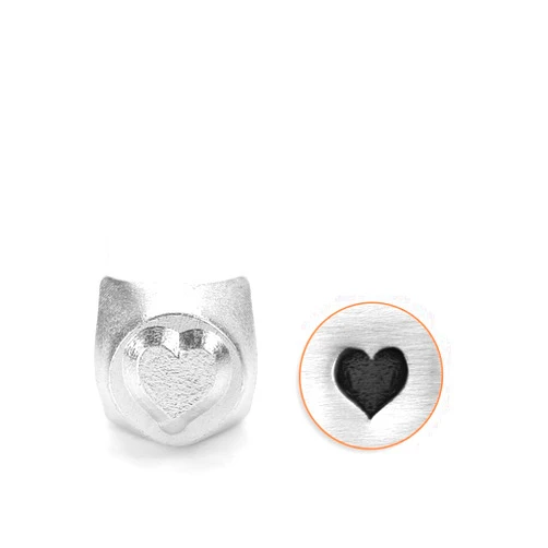 ImpressArt SCDESIGN-1510G Heart Design Stamps, 6 mm