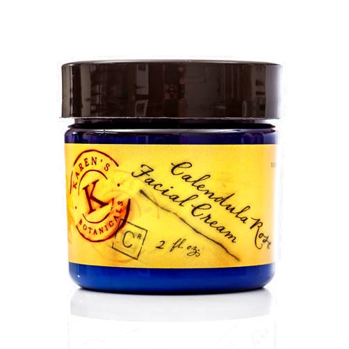 Karen's Botanicals Calendula Rose Cream-Moisturizer for Sensitive, Oily to Normal Skin