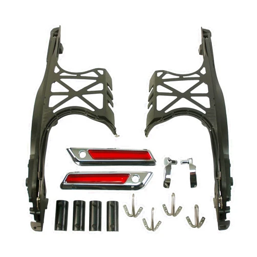 NASTY HOG MOTORCYCLE PARTS CO. ONE TOUCH LATCH KIT FOR 2014-2024 HARLEY DAVIDSON TOURING SADDLEBAGS