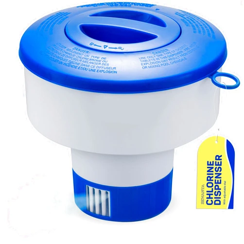 SEWANTA Floating Chlorine Dispenser for Pools Fits 3
