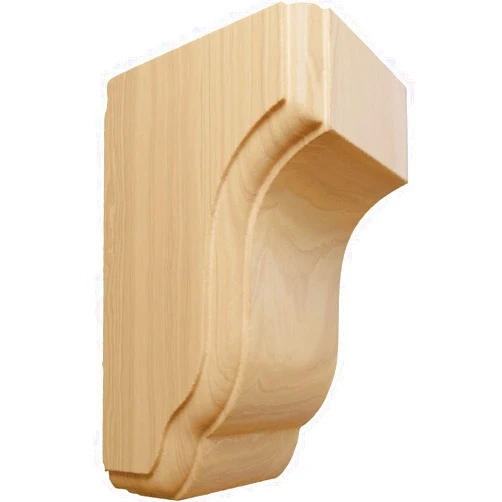 Ekena Millwork COR02X02X04CPCH Capistrano Mission Wood Corbels, 2 1/2