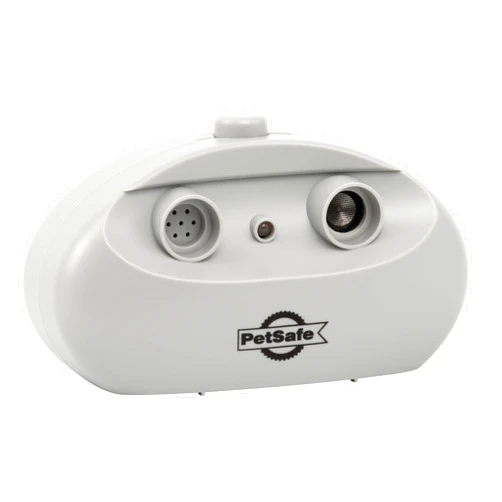 PetSafe Indoor Ultrasonic Dog Bark Control - No Collar Needed - Up to 25 ft Range - Anti-Bark Pet Training System - Automatic with Manual Trainer Button