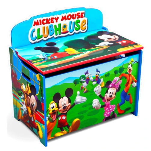 Delta Children Deluxe Toy Box, Disney Mickey Mouse