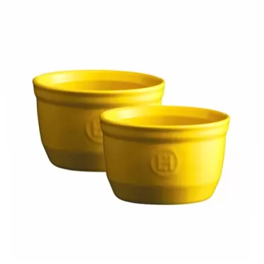 Emile Henry Provence Yellow Ramekins-set of 2, 5oz