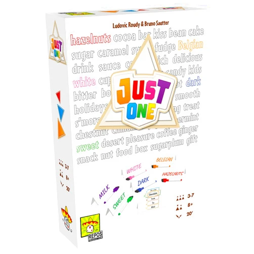 Repos Production Just One Cooperative Family Board Game by Repos Production - Ages 8+, 3-7 Players, 20 Min Playtime