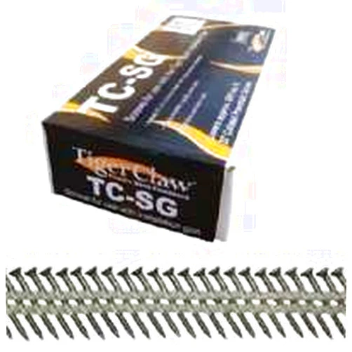 Tiger claw TigerClaw Coated Steel Pneumatic Scrails Fasteners - 930 pcs. for approx. 500 square feet - TC-SG by Tiger Claw