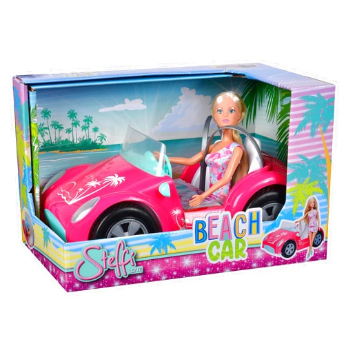 Simba Toys - Steffi Love Beach Car and Doll