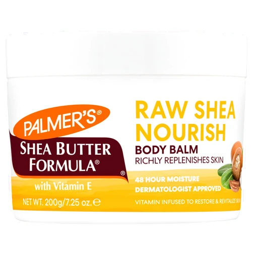 Palmer's Palmer’s Shea Butter Formula Raw African Shea Butter Balm, Nourishing Body Moisturizer for Rough, Dry Skin, 7.25 Ounces