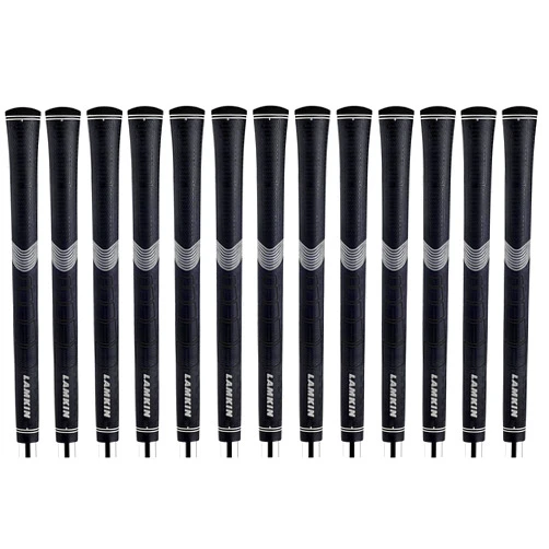 Lamkin Sonar+ Black Out Golf Grip Bundle (13 Piece), Midsize