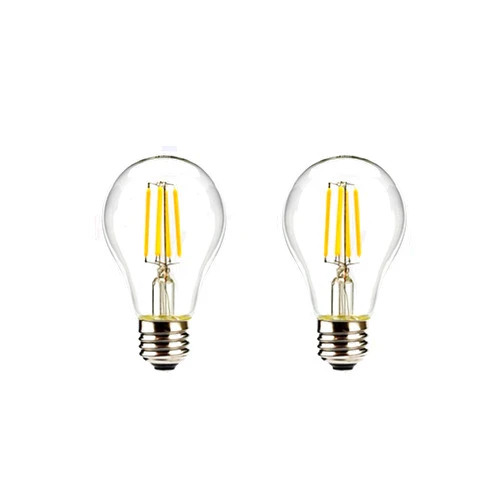 XGAGHB Welsun LED Light Bulbs Warm White 2700K 2W 3V A60 A19 E26/E27 Edison Screw Base 20W Equivalent for for Outdoor Solar Lights,Pack of 2