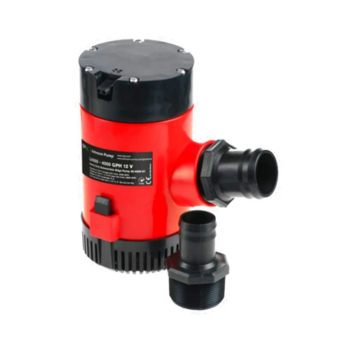 Johnson Pumps - 40004 HD Bilge Pump 12V 4000 GPH