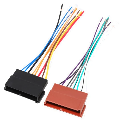 RED WOLF Radio Wiring Harness Connector Adapter Compatible with Ford F150 1986-1998, 1995-2001 Expedition, 1986-1997 Ranger, Lincoln/Mercury 1986-1994 Aftermarket Stereo Installation