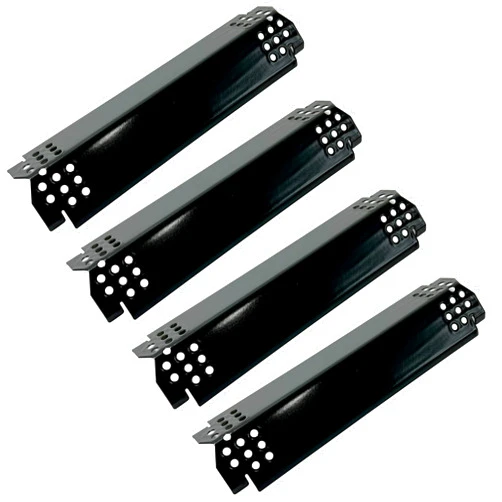 Direct Store DP148 4pk Heat Plates for Nexgrill 720-0830H, 720-0864, 720-0864M Gas Grill, Porcelain Steel Grill Heat Shield Tent, Burner Cover, Flame Tamer for Home Depot Nexgrill 4 Burner 720-0830H