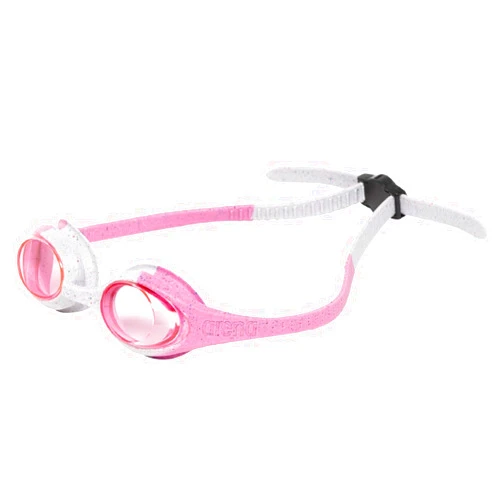 ARENA Unisex Spider Kids Swim Goggles Boys and Girls Ages 2 to 5, Anti-Fog Non-Mirror Lens, Easy to Use Strap No Leak Goggle
