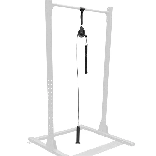 Body solid Body-Solid High Pulley Attachment - Ideal for Home Gym, Strength Training, Weight Machines Workout Equipment for Curls, Presses, Pulls and Other Cable Exercises to Work The Arms, Back and Shoulders