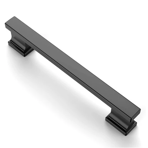 Asidrama 20 Pack 5 Inch(128mm) Matte Black Kitchen Cabinet Handles, Cabinet Pulls Kitchen Cabinet Hardware for Cupboard Drawer Pulls