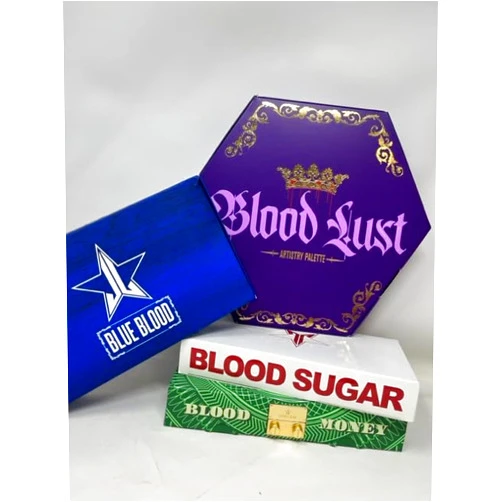Jeffree Star Cosmetics Jeffree's Blood Bundle Eyeshadow Palette Collection (4 Palette Bundle)