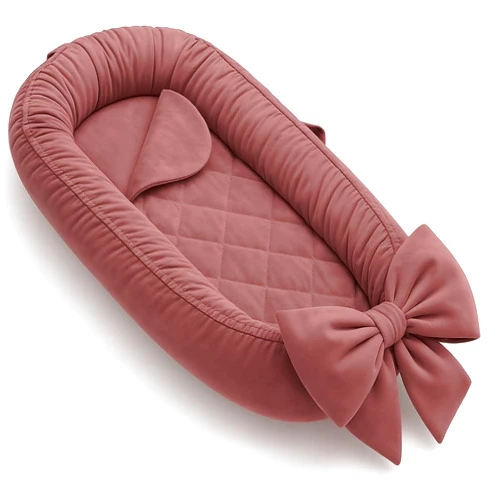 EAQ Baby Lounger, Infant Lounger for Newborn,Portable Baby Nest Cover Breathable & Soft, Newborn Essentials
