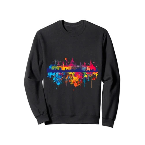 Baden-Baden Skyline Germany Baden-Baden Sweatshirt