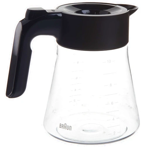 Braun BRSC008 MultiServe Coffee Machine 10 cup Replacement Carafe, Black