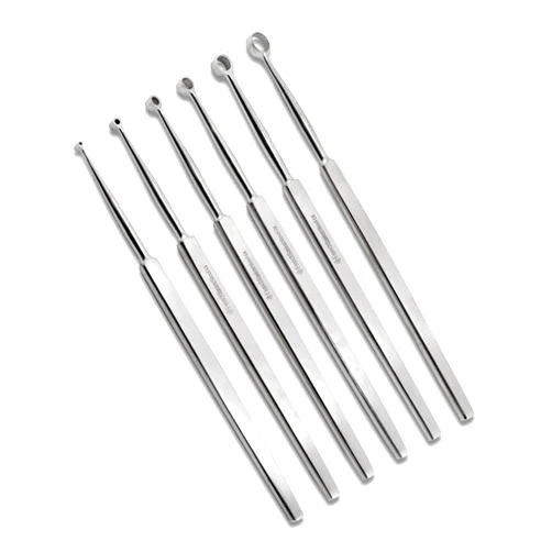 Cynamed Set of 6 Cynamed Fox Dermal Curettes Kit Premium Instruments