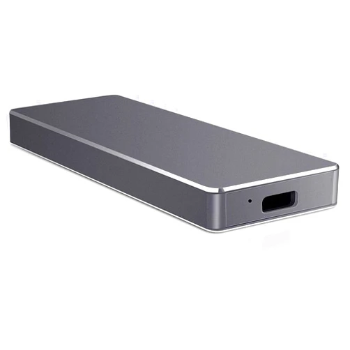 HanvioRH External Hard Drive Portable Hard Drive High Speed USB 3.1 External HDD 1TB 2TB Portable External Hard Drive Type-C for Mac, PC, Laptop(2TB-A Black)