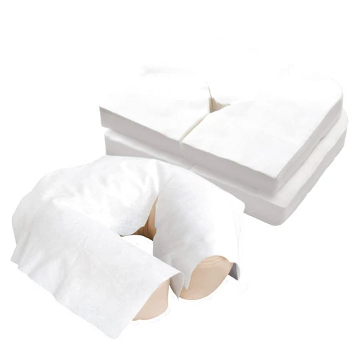 EARTHLITE Disposable Face Cradle Covers – Medical-Grade, Ultra Soft, Luxurious, Non-Sticking Massage Headrest Covers for Massage Tables & Massage Chairs
