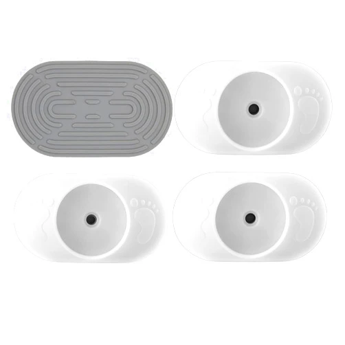 Ertzinla 4 Pack Baby Gate Wall Protector, Protect Walls & Doorways for Pet & Dog Gates, Pressure Mounted on Stair Gate, No Screw Need