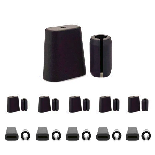 Jadairy 40 Pcs Rubber Feet for Sink Grid Kitchen Sink Rack Feet Kitchen Sink Wire Protective Rack Feet Black Grid Protector Replacement Rubber Feet for Sink Rack (40 Pcs)