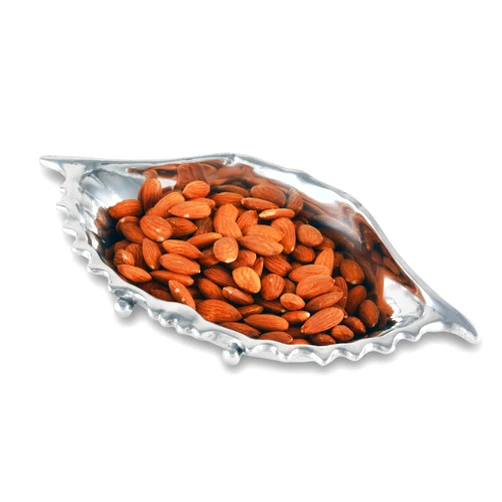Arthur Court Designs Aluminum Dip Sauce Nut Crab Bowl - Ocean Coastal Décor 10.5 inch Across