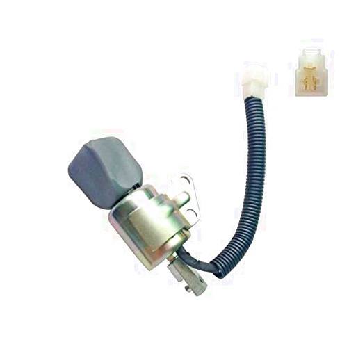 Gladiator New Premium Fuel Shut - Off Solenoid 12 Volt, 1 Terminal, Continuous Duty Compatible with Kubota Equipment Replaces 1756ES-12SUC5B1S5 SA-5176-12 17520-60013 SA517612