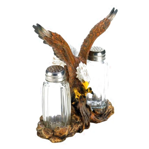 Accent Plus Sunshine Megastore Soaring Eagle Salt & Pepper Set, 5.38