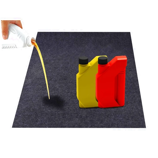 KALASONEER Oil Spill Mat,Absorbent Oil Mat Reusable Washable,Contains Liquids, Protects Driveway Surface,Garage or Shop,Parking,Floor (36inches x 30inches)