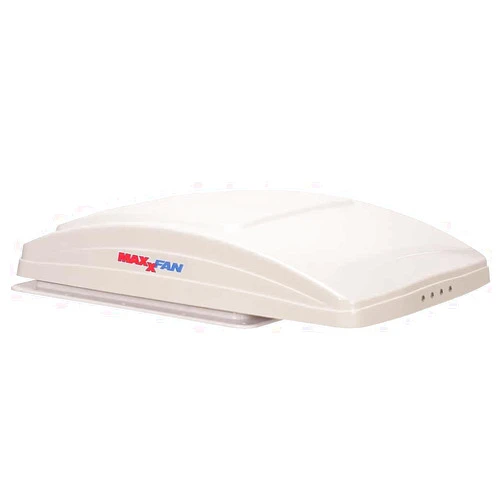 MAXXAIR 0007000K MaxxFan Deluxe Fan with Remote and White Lid