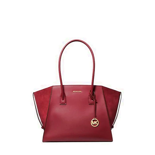 Michael Kors Avril Extra-Large Leather and Suede Tote Bag - 35F4G4VT4L