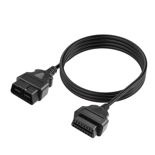 YACSEJAO 16 Pin OBD2 Extension Cable 4.9FT OBD II Male to Female Car Diagnostic Extender Adapter for OBD2 OBD Scan Tool Scanner OBD2 Vehicles