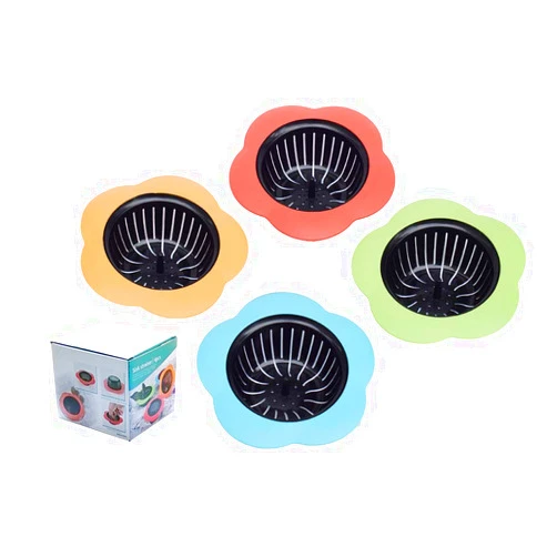Tmflove Kitchen Sink Strainer 4 Pack, Pouring strainers，Drain FilterLarge Wide Rim 4.5