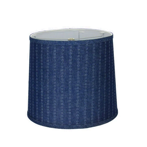 Albert Estate LTD, Denim Lamp Shade, Hardback, Washer Fitter (10) (S414-10WADR)