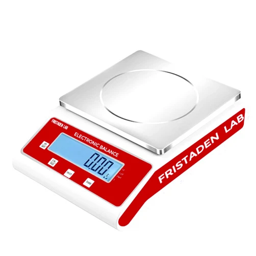 Fristaden Lab Digital Scale - High Precision 10kg x 0.1g, Multi-Use Gram Weight Scale for Laboratory, Kitchen, and Food Measurement, Analytical Balance for Scientific & Industrial Use