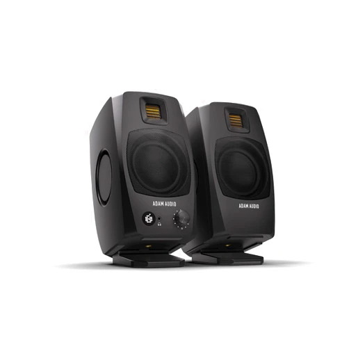 ADAM Audio D3V Active Desktop Monitoring System with USB-C Connection (Pair, Black)