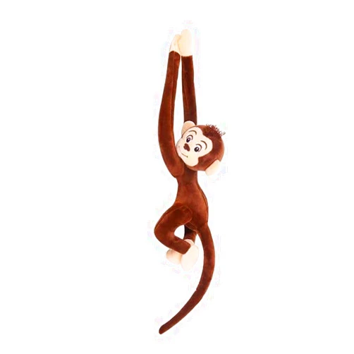 Hgplvxj Long Arm Hanging Monkey Stuffed Animals,Curtain Monkey Plush Toy Birthday Xmas Gift for Kids (24Inch)