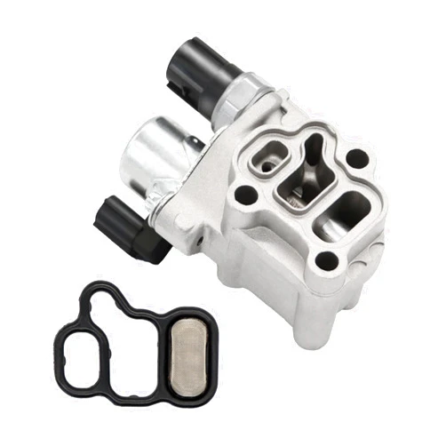 Yunnergo VTEC Solenoid Spool Valve w/Timing Oil Pressure Switch and Gasket Compatible with RSX 02-06 Accord 2.4L 03-07 Civic 2.0L 02-05 CR-V 02-09 Element 03-11 15810-RAA-A03