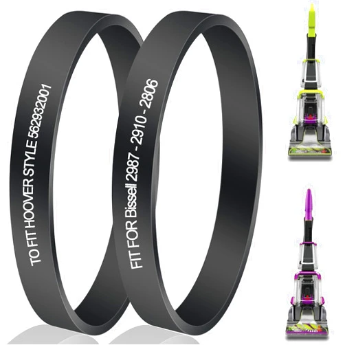 ATUOE Vacuum Belt Replacement for Bissell PowerForce PowerBrush Pet and TurboClean PowerBrush Lightweight Pet Vacuum Cleaner, fits Model: 2910, 2910W, 2987, 29878, 29879, 2806, 28062, 28068 Carpet Cleaner
