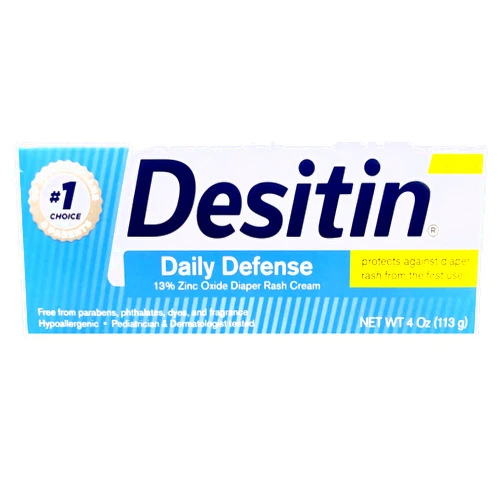 Desitin Rapid Relief Creamy Ointment, 4-Ounce Tube (Pack of 2)