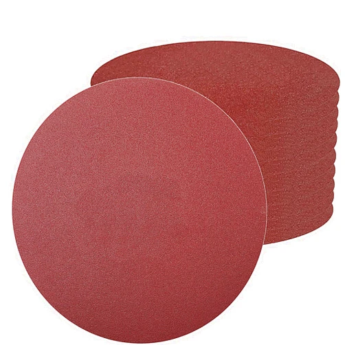 SACKORANGE 50 Pack 7 Inch 120 Grit Hook-and-Loop Sanding Discs Sandpaper -7