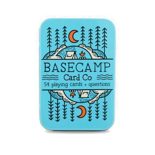 Basecamp Card Co. Basecamp Cards: Second Edition Conversation Starters - 52+2 Unique Questions for Family Fun Activity